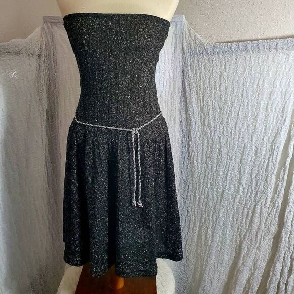 Free People Strapless Cabled Wool Dress Size Small - Picture 1 of 6